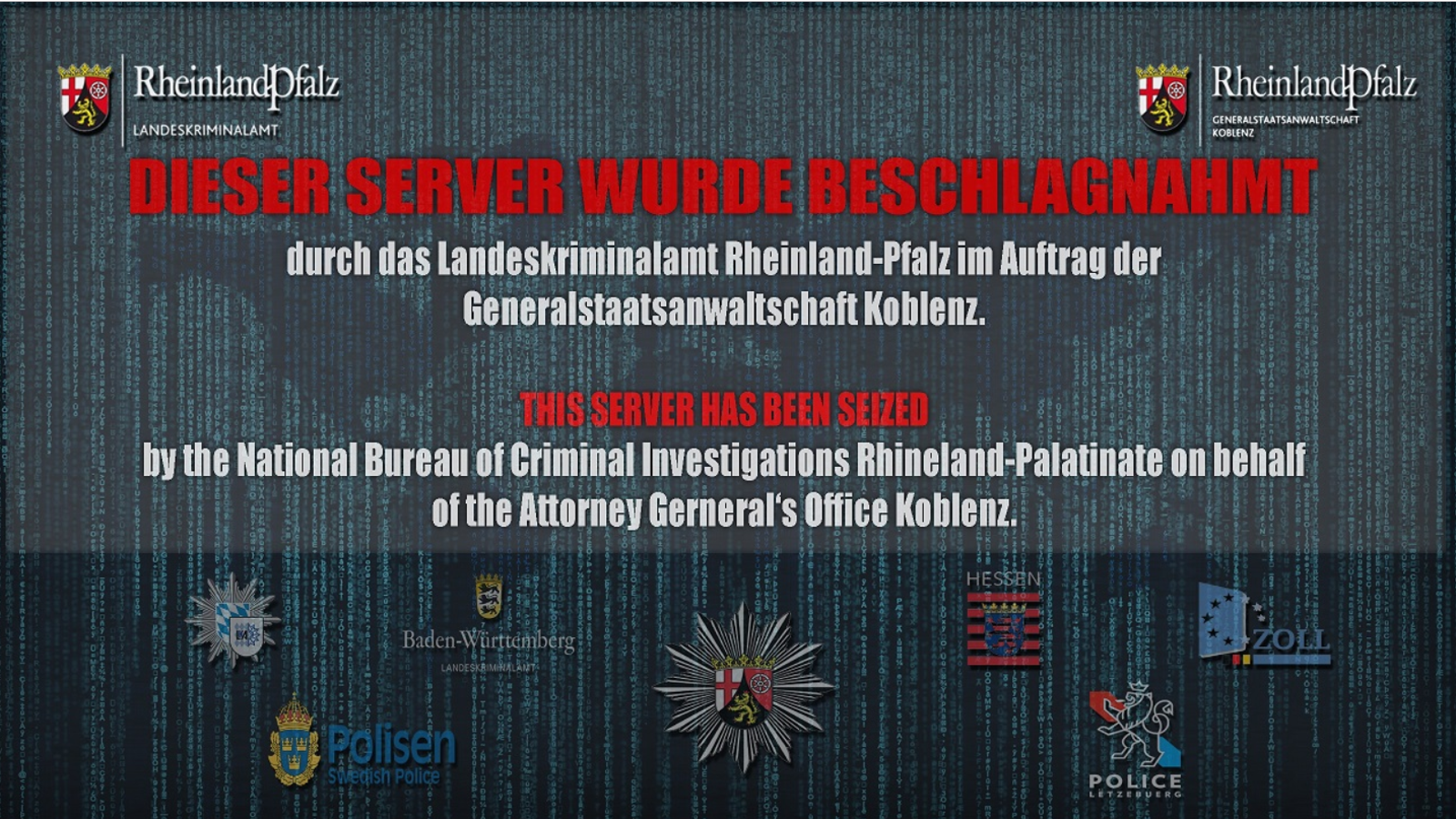 German Police Raid Data Center and Alleged Cybercrime Hub Based Out of Former NATO Bunker