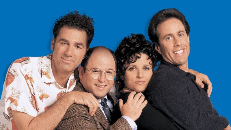 The cast of Seinfeld.