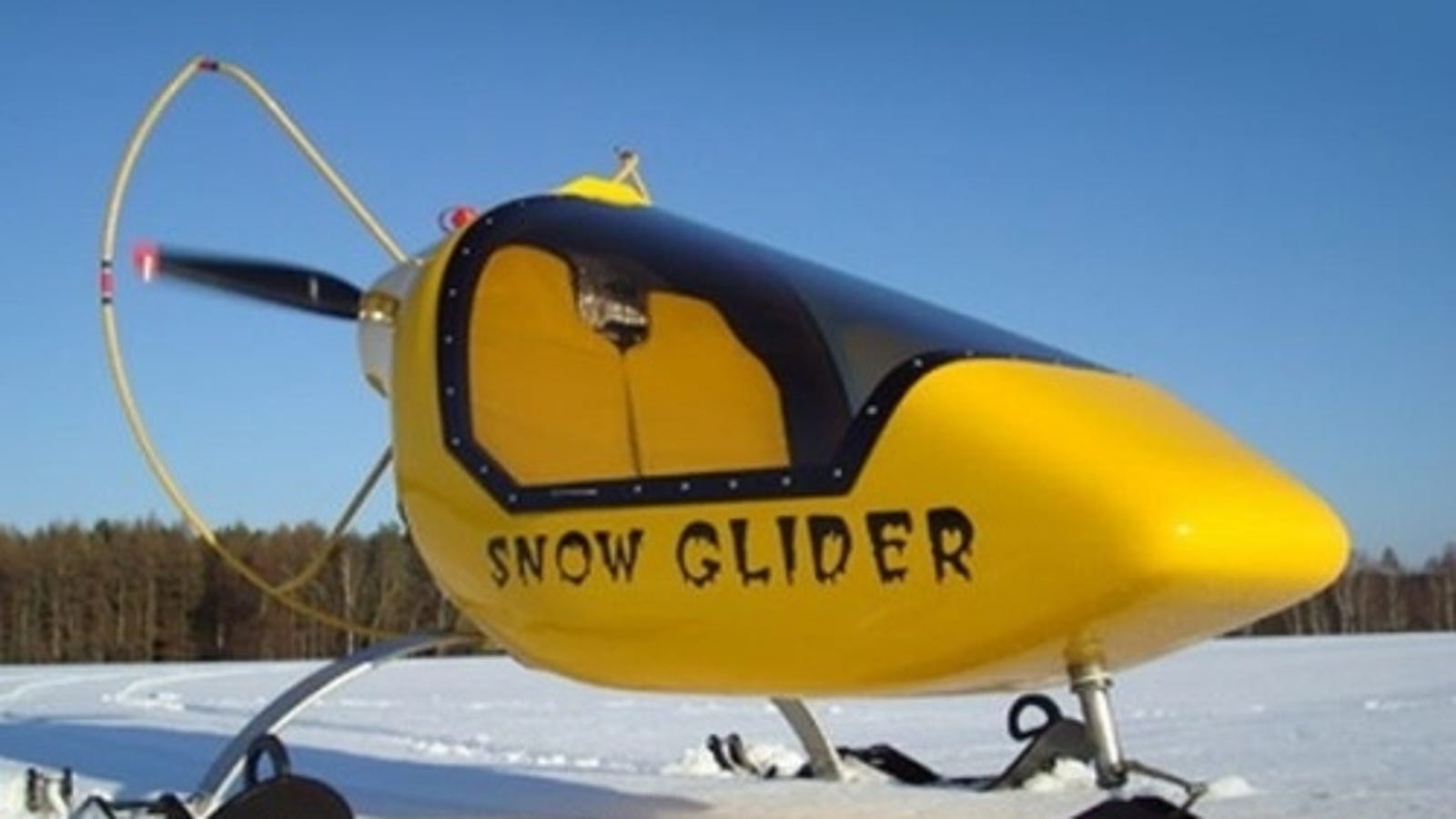 Conquer The Snowpocalypse With A Propeller-Powered Sled