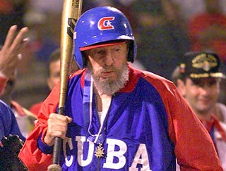 Image result for fidel castro baseball