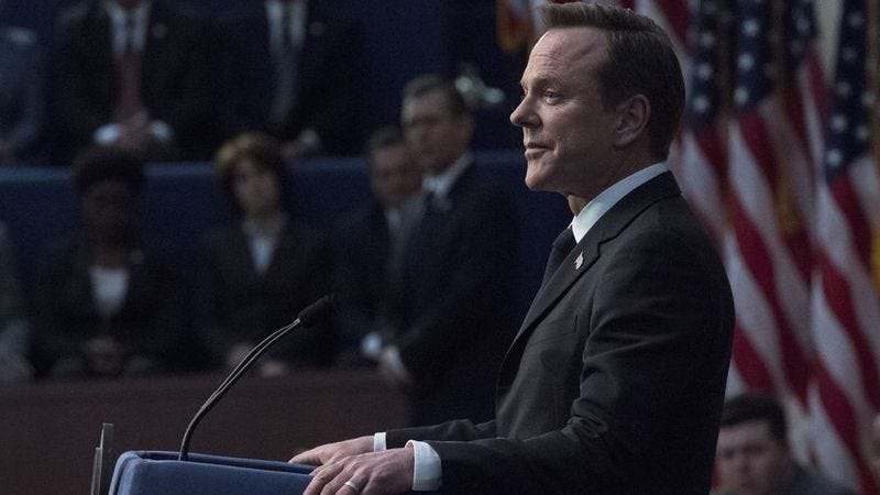 Illustration for article titled Designated Survivor ends its first season with unearned optimism