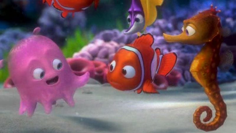 pearl stuffed animal finding nemo