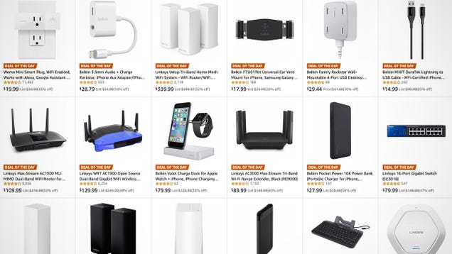 Amazon's One-Day Tech Sale Is Full of Networking Gear and Gadgets