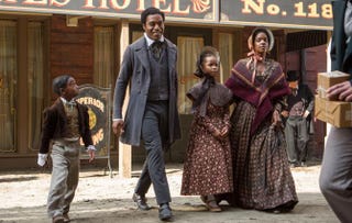 The Solomon Northup family as portrayed in the film 12 Years a SlaveFOX SEARCHLIGHT PICTURES