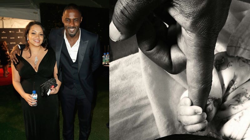 Illustration for article titled Idris Elba and His Girlfriend Had a Baby!