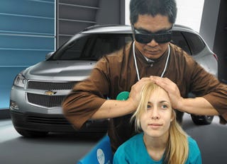 Illustration for article titled Test Drive A Chevy Traverse, Get A Massage