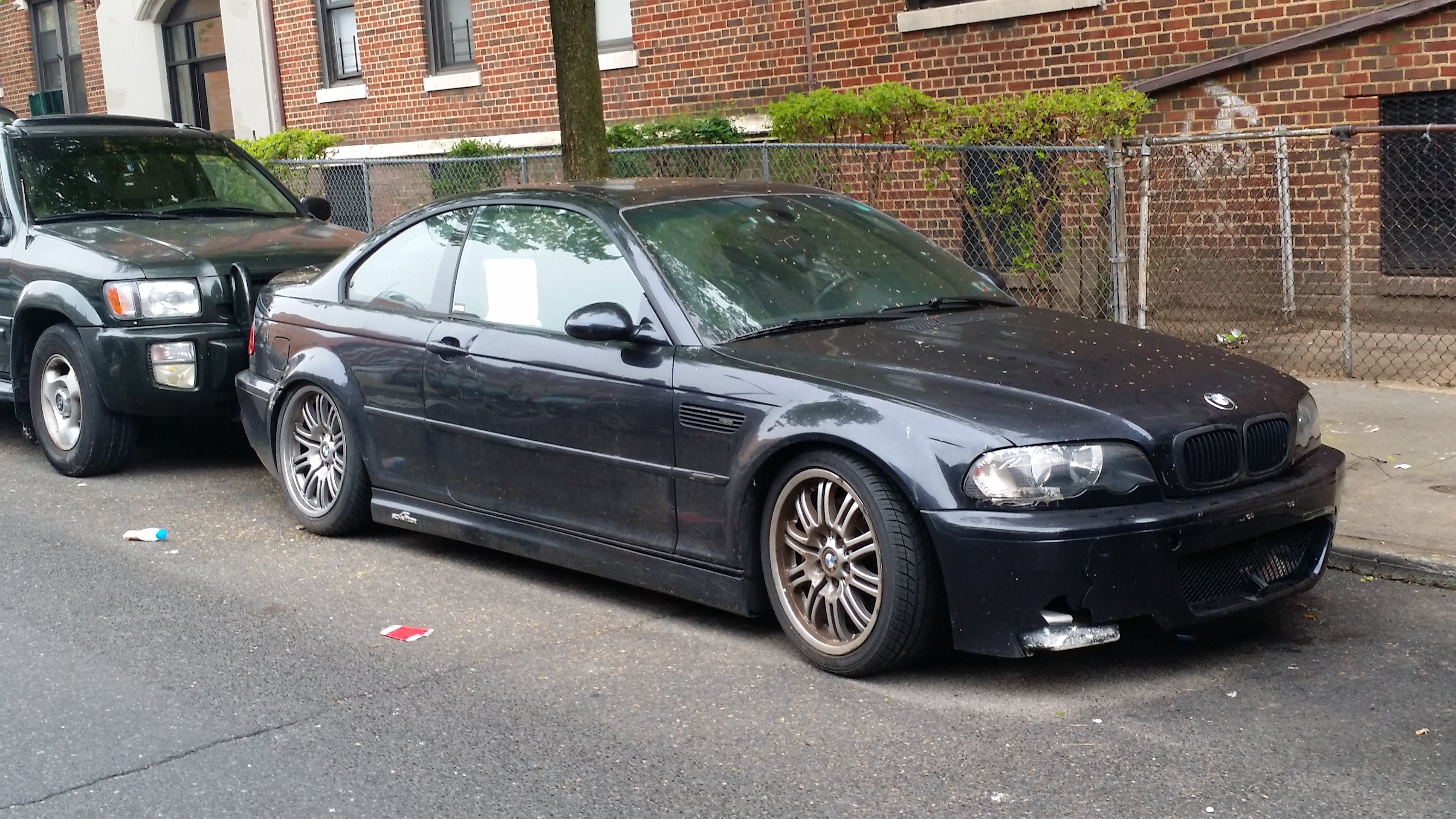 I bought one ROUGH BMW E46 M3.