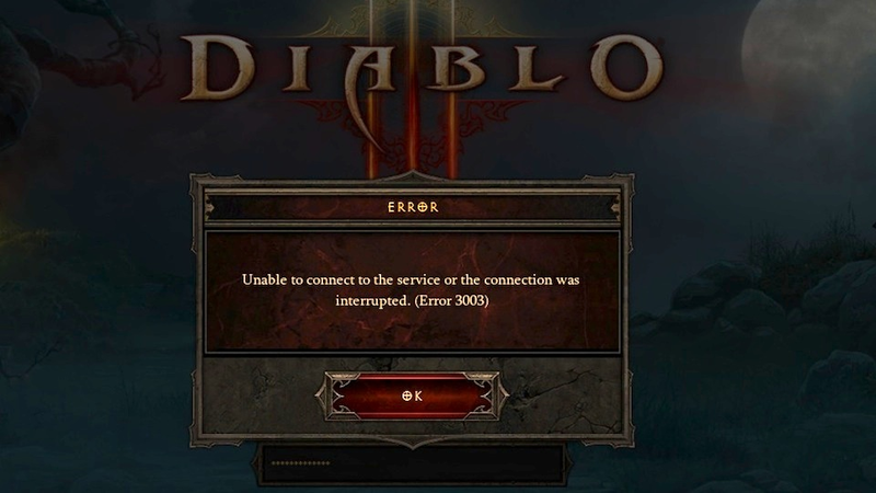 diablo 3 forum error 3006