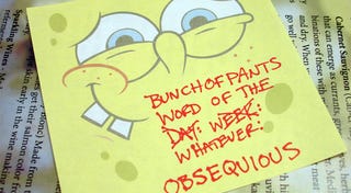Illustration for article titled Word of the Day: Obsequious