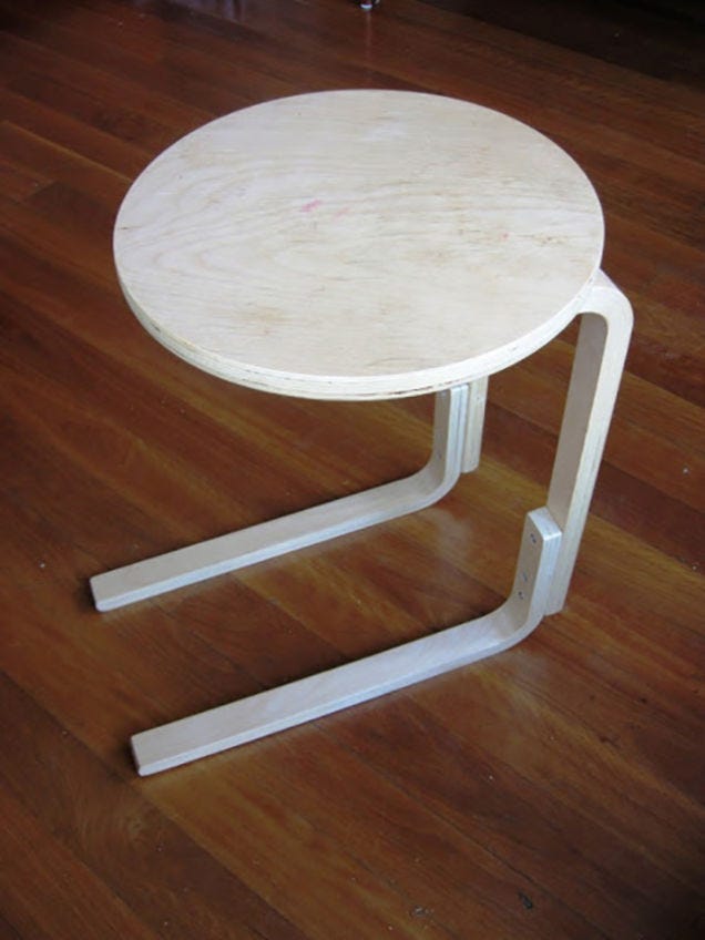 Картонный столик из икеа