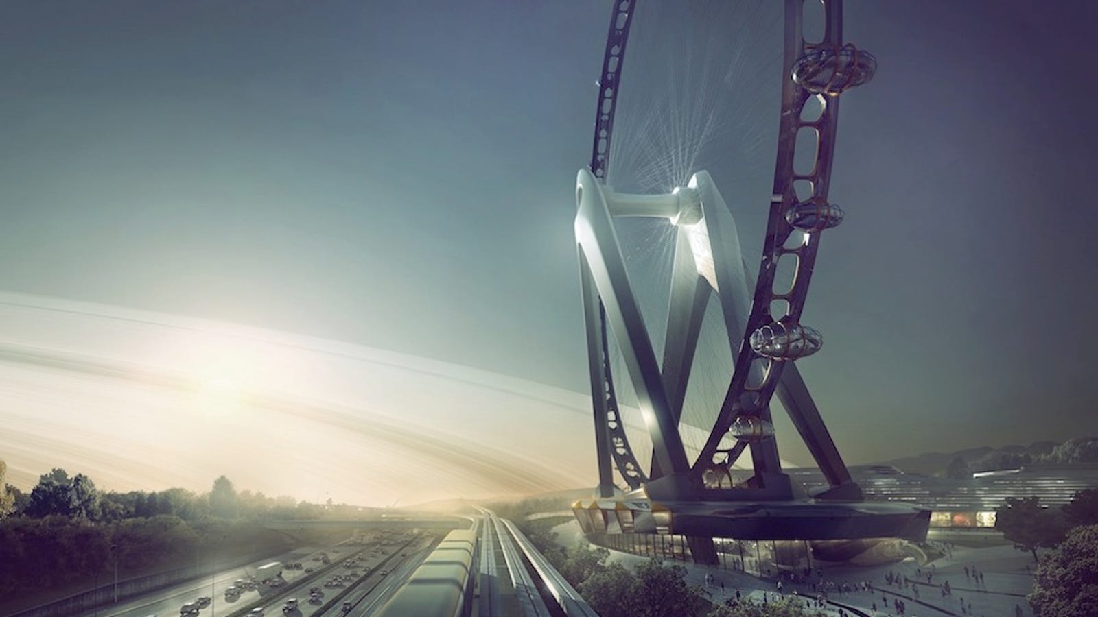 The biggest wheel in the world: will they build in Moscow The biggest wheel in the world: will they build in Moscow