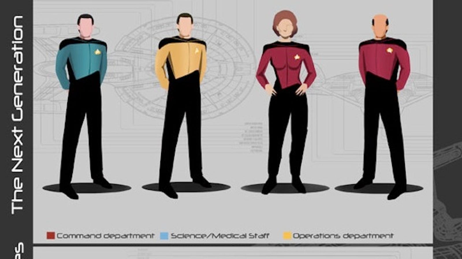 See Starfleet's Fashion Evolution With This Guide To Star Trek Uniforms
