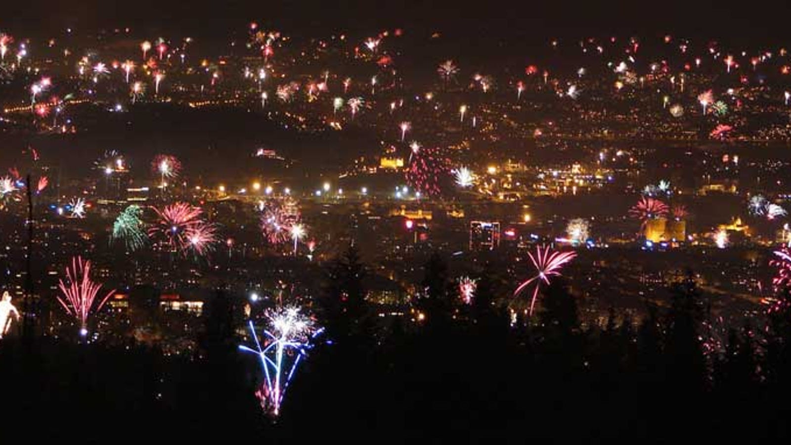 Oslo Celebrated New Year's Eve with More Fireworks Than You