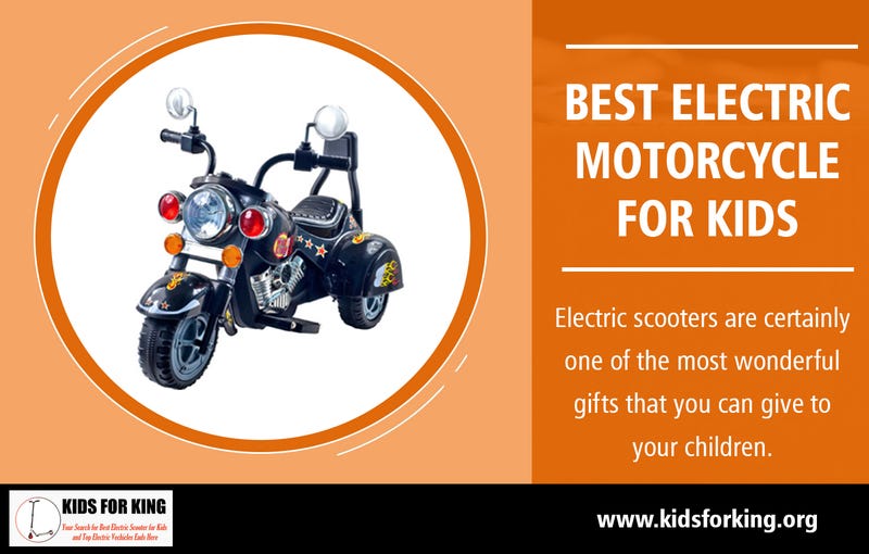 Illustration for article titled Best Electric Motorcycle for Kids | kidsforking.org
