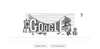 Illustration for article titled Anybody who loves Stanislaw Lem (or demented science fiction art) should check out Google.co.uk right now