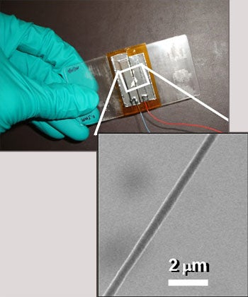 Illustration for article titled New Nanofiber Tech Could Make Your Clothes Positively Electrifying