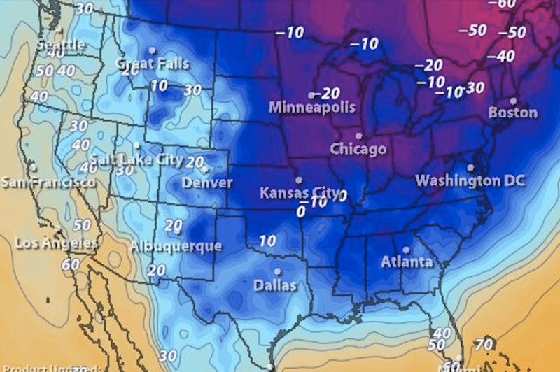 Illustration for article titled Your Guide to How Ungodly Cold It Is Outside Right Now