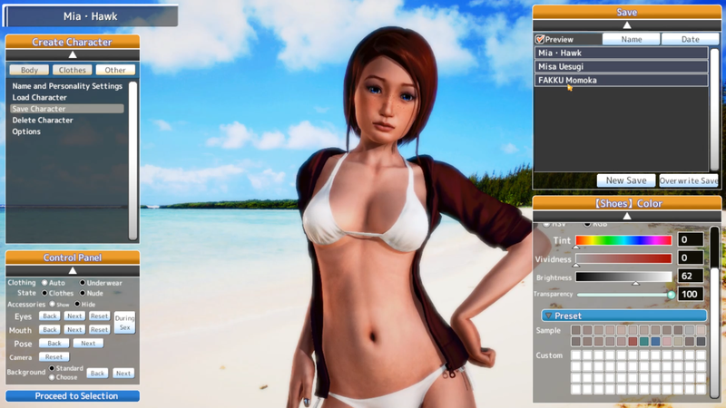 800px x 450px - I Tried The Hentai Game With The 'Ultimate Character Creator ...