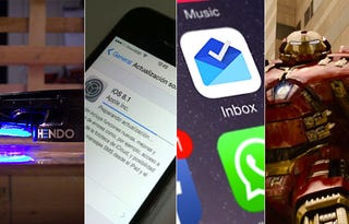 Illustration for article titled Hoverboards, jailbreaks, Inbox y Los Vengadores, lo mejor de la semana