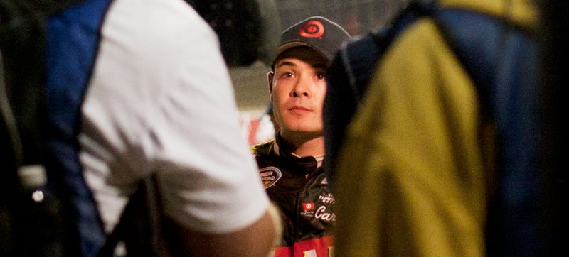 Illustration for article titled We Asked A NASCAR Rising Star How He'd Prefer His Dick Slammed In A Door