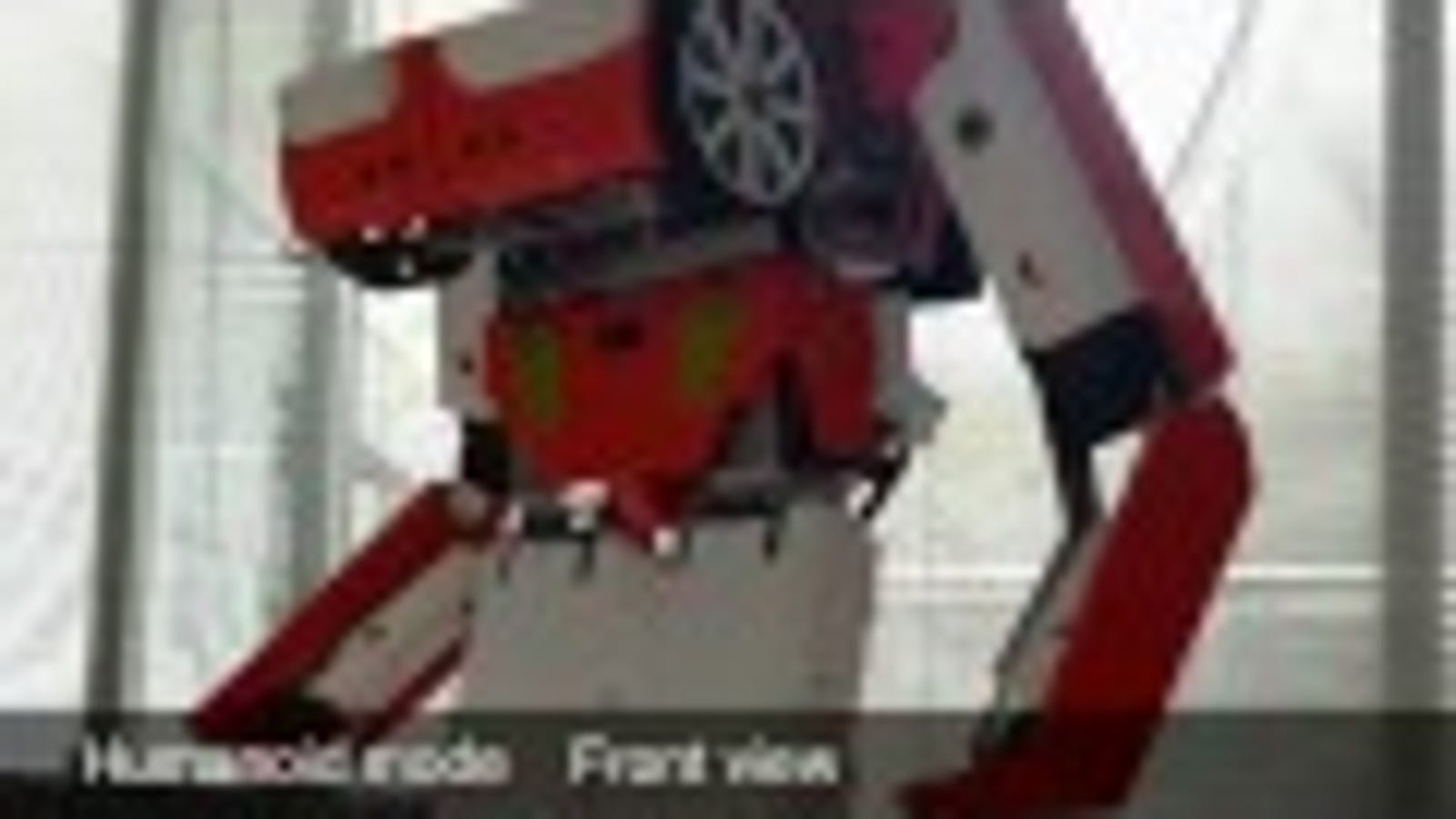 transformer toy that transforms itself