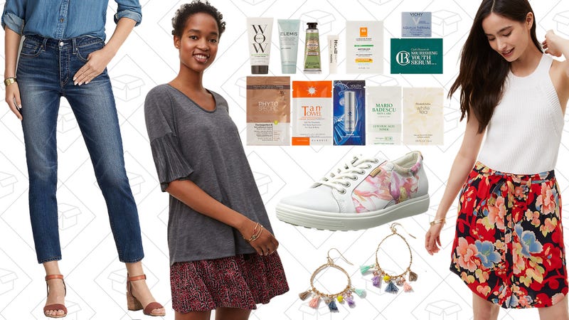Illustration for article titled Today's Best Lifestyle Deals: ECCO Shoes, American Eagle, Amazon Beauty Box, LOFT, and More