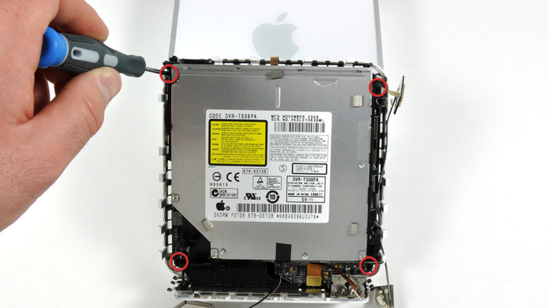 setup mac mini hard drive replacement a1176