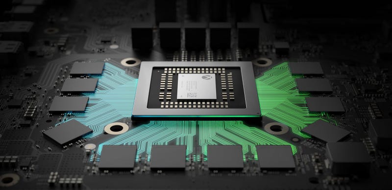 Illustration for article titled Así son las características técnicas de la Xbox Scorpio, la consola que destrona a la PlayStation 4 en potencia