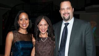 The Root 100 honorees Melissa Harris-Perry, Ben Jealous and Jealous' wife, Lia Epperson, at The Root 100 Gala Thursday night in NYC