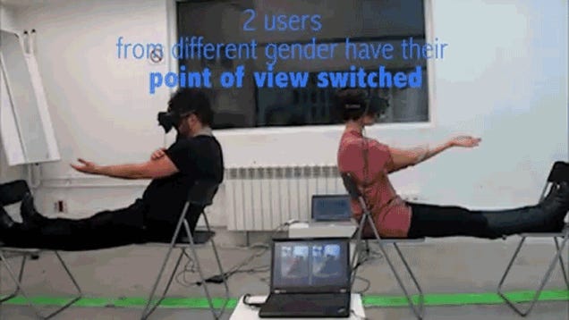Watch These People Swap Genders Using Virtual Reality