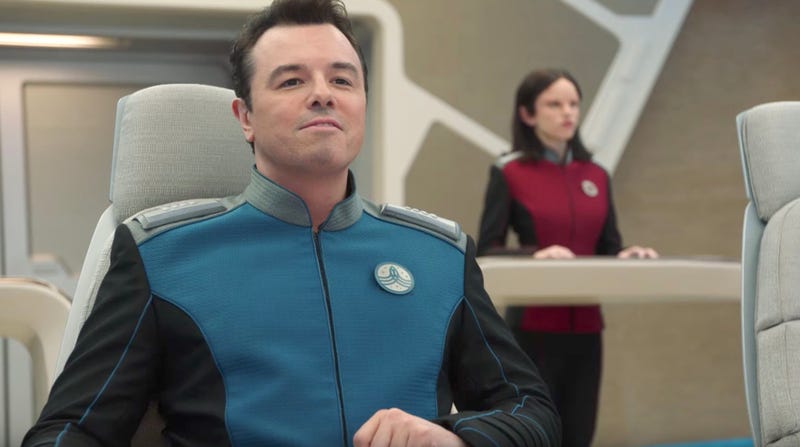 Seth MacFarlane leads The Orville. Image: Fox