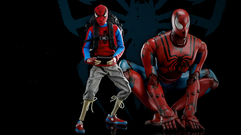 Illustration for article titled Peter Parker and His Spectacular Spider-Robot Make For an Awesome Figure Set