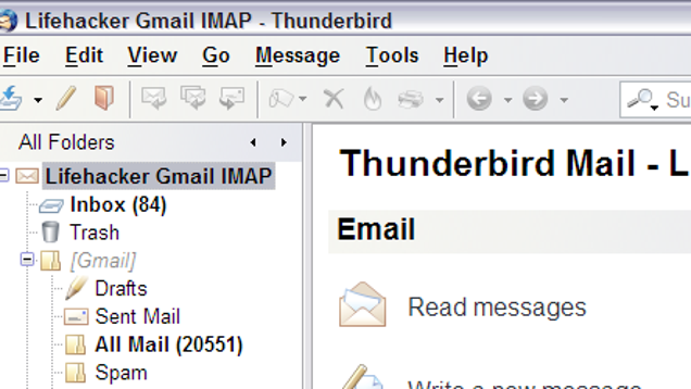 Turn Thunderbird into the Ultimate Gmail IMAP Client