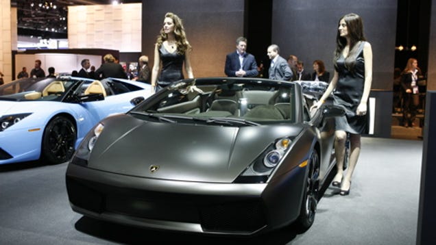 Detroit Auto Show Lamborghini S Personalized Gallardo And