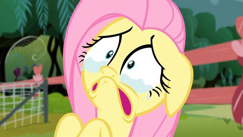 Sorry, Fluttershy. (My Little Pony: Friendship Is Magic)