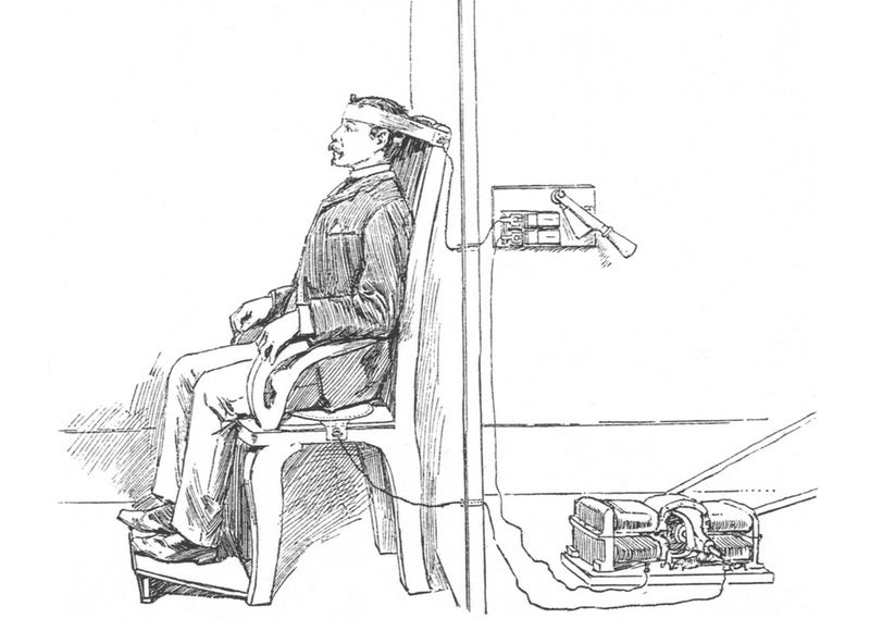 How Thomas Edison Used A Fake Electric Chair Execution Film To