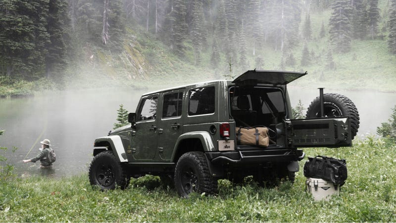 Land rover wrangler