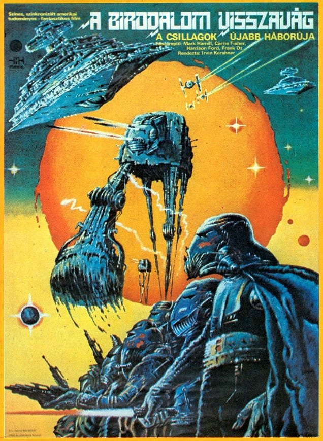 Here's Your Chance to Own This Legendarily Weird Star Wars Poster Art ...