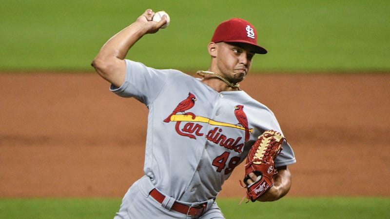 Illustration for article titled Cardinals Flamethrower Jordan Hicks Shredded His Pitching Elbow