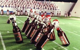 Illustration for article titled Sports Fans Are All A Bunch Of Drunks