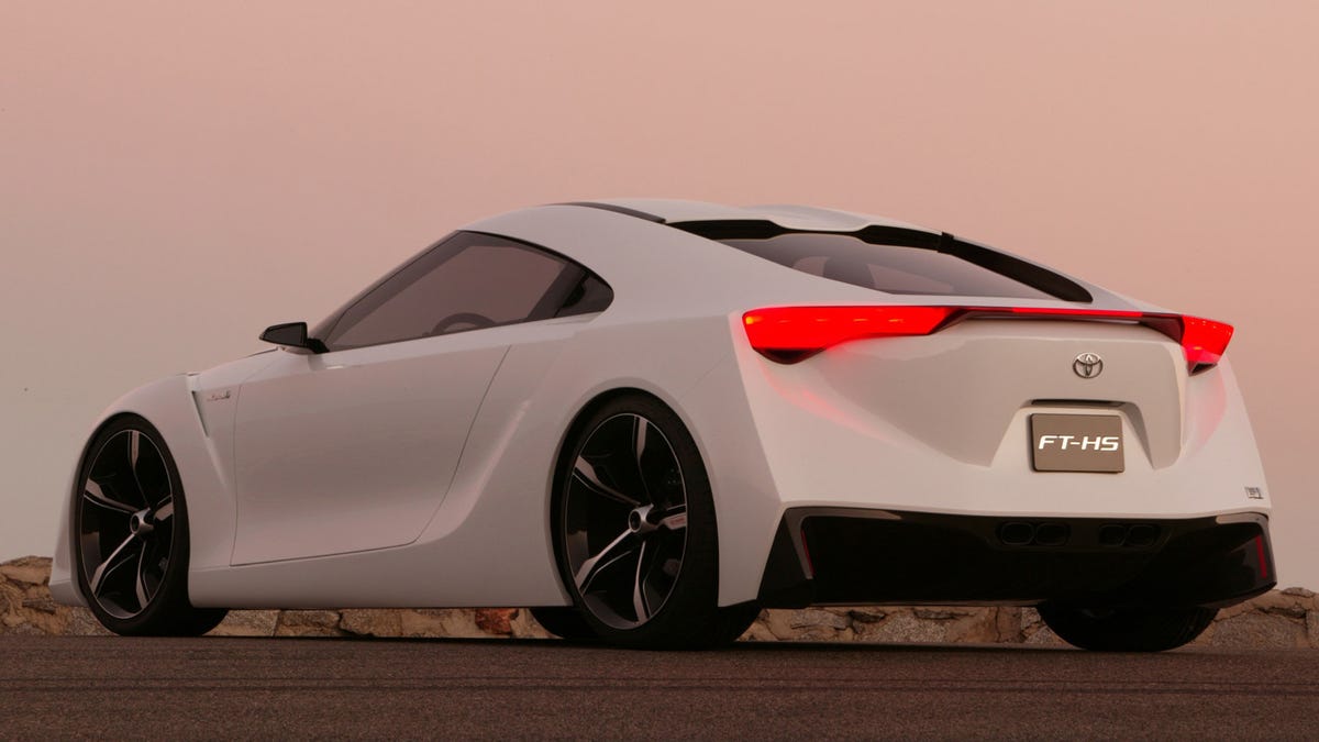 The Toyota Ft Hs Is Hybrid Supra That Sort Of Became A Reality