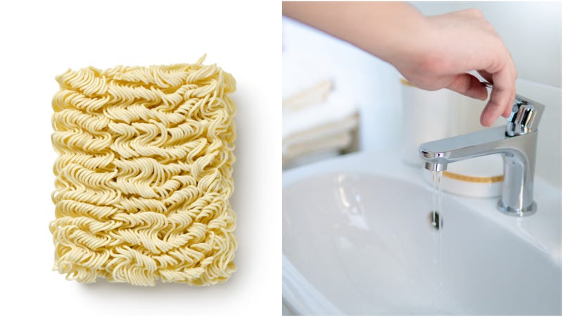 Illustration for article titled Behold: A porcelain sink, repaired with ramen