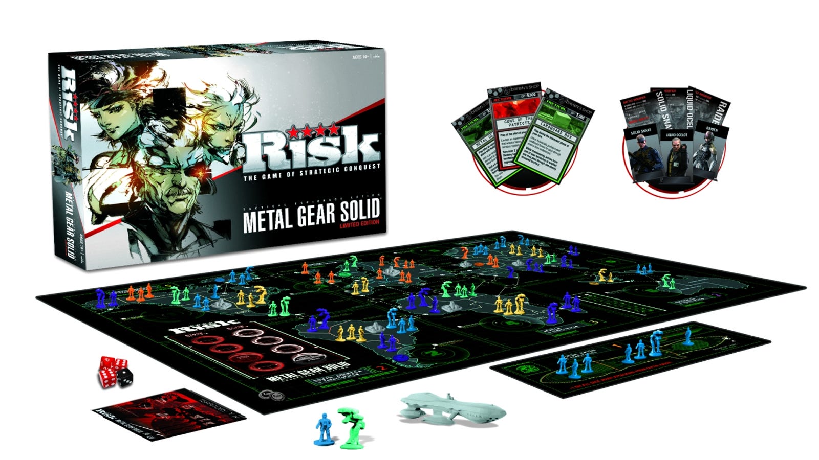 A Closer Look at the 50 Risk Metal Gear Solid Limited Edition Board Game