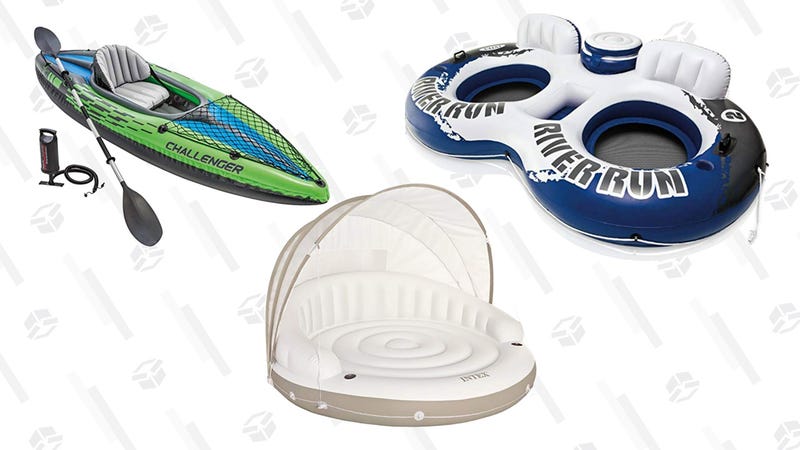 Illustration for article titled You Can Get a Bunch of Intex Pool Floats, Kayaks, Air Mattresses, and More on Sale