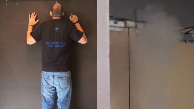 Open a Motion-Sensor Door With Vape Smoke 