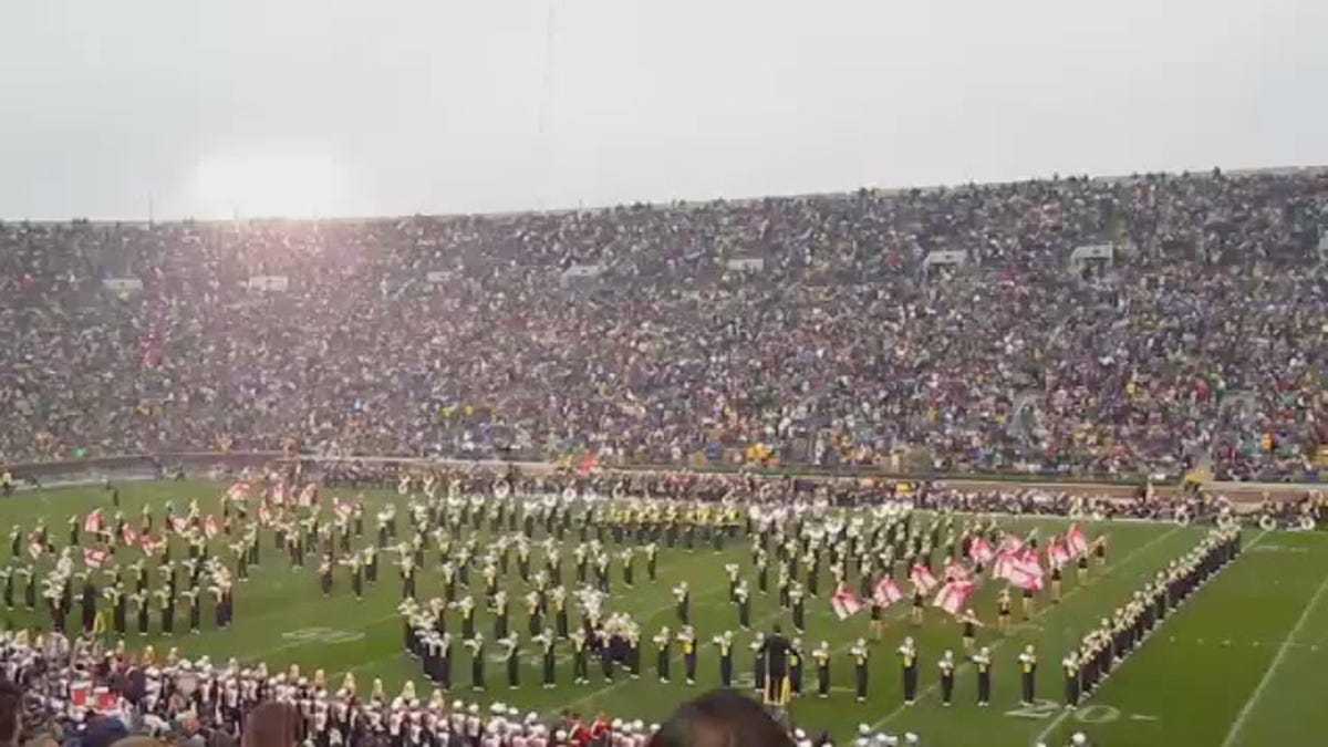 poker face marching band