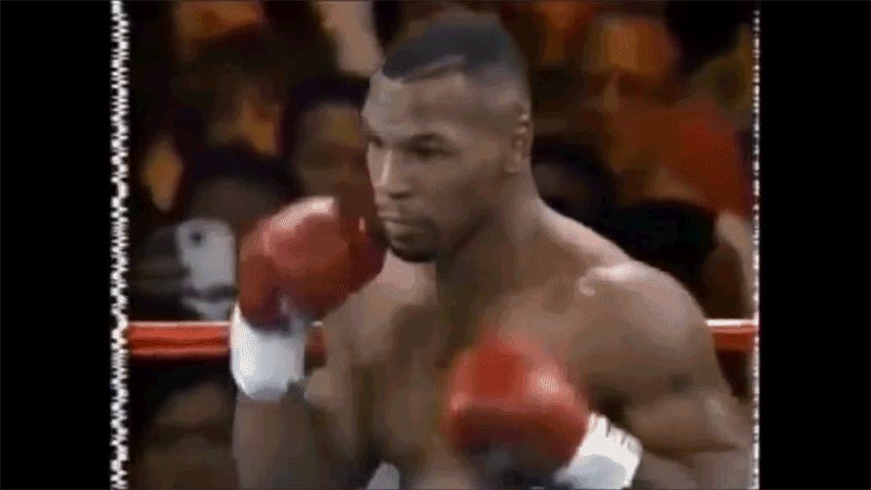 Is This a Time Traveler at a Mike Tyson Fight in 1995?