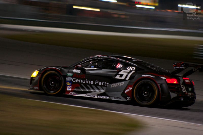 Illustration for article titled Met a guy from Audi Sport tonight!