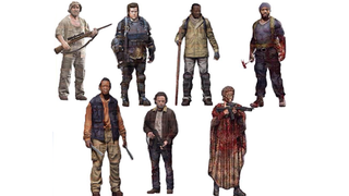 Illustration for article titled The New Walking Dead Figures Feature A Wonderfully Gore-Splattered Carol