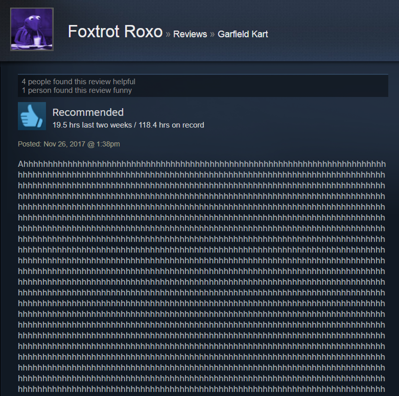 garfield kart steam reddit